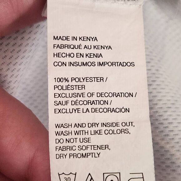 Izod Saltwater Tropical Print Polo Shirt Large (5093) - Picture 5 of 5